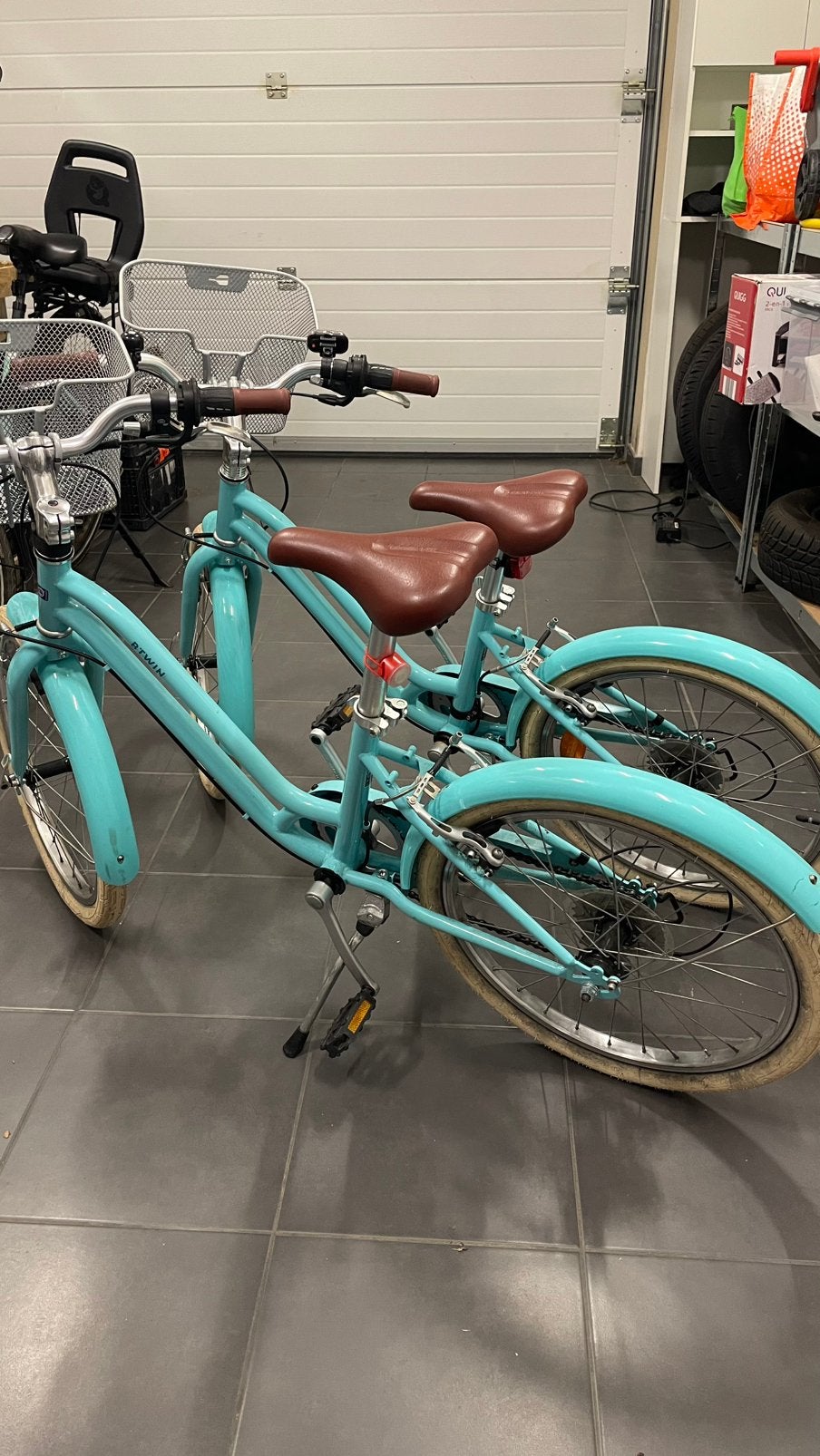 Kinderfiets, Fietsen en Brommers, Ophalen, Gebruikt, Schijfrem, 20 inch