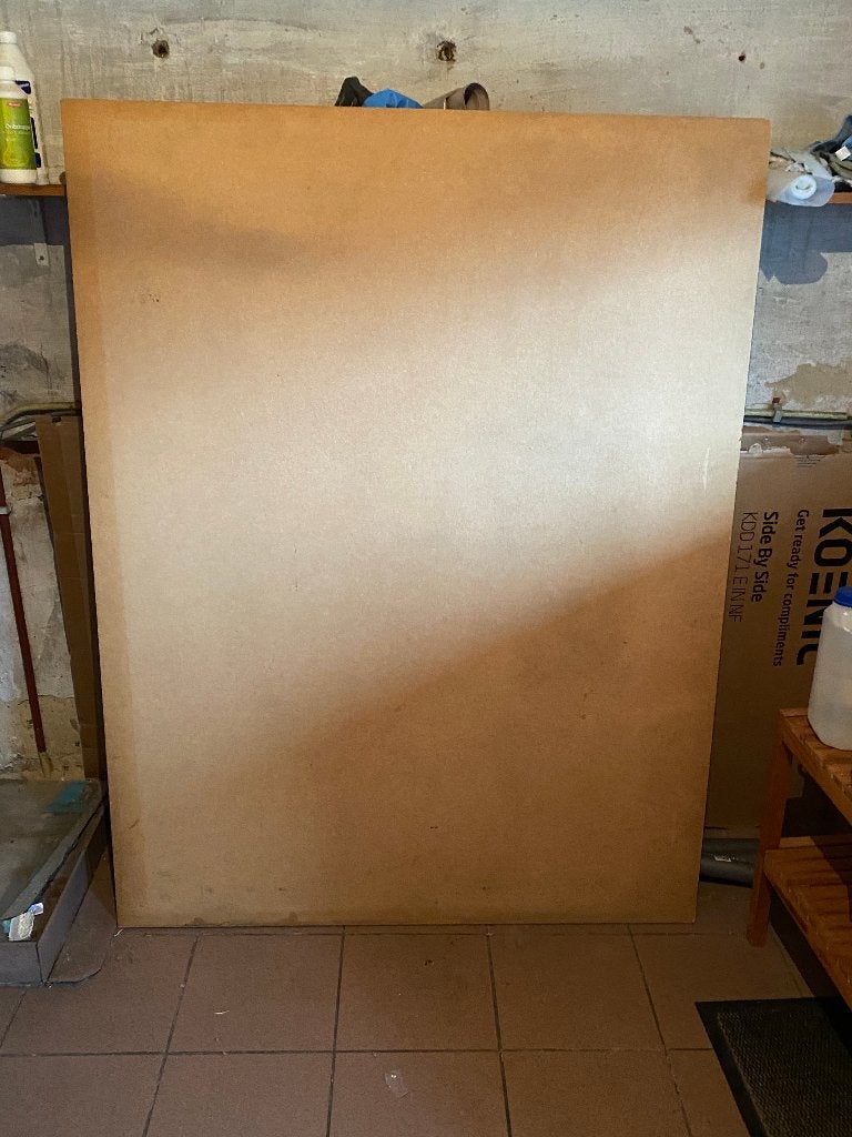 MDF paneel 160x122, Ophalen, Zo goed als nieuw