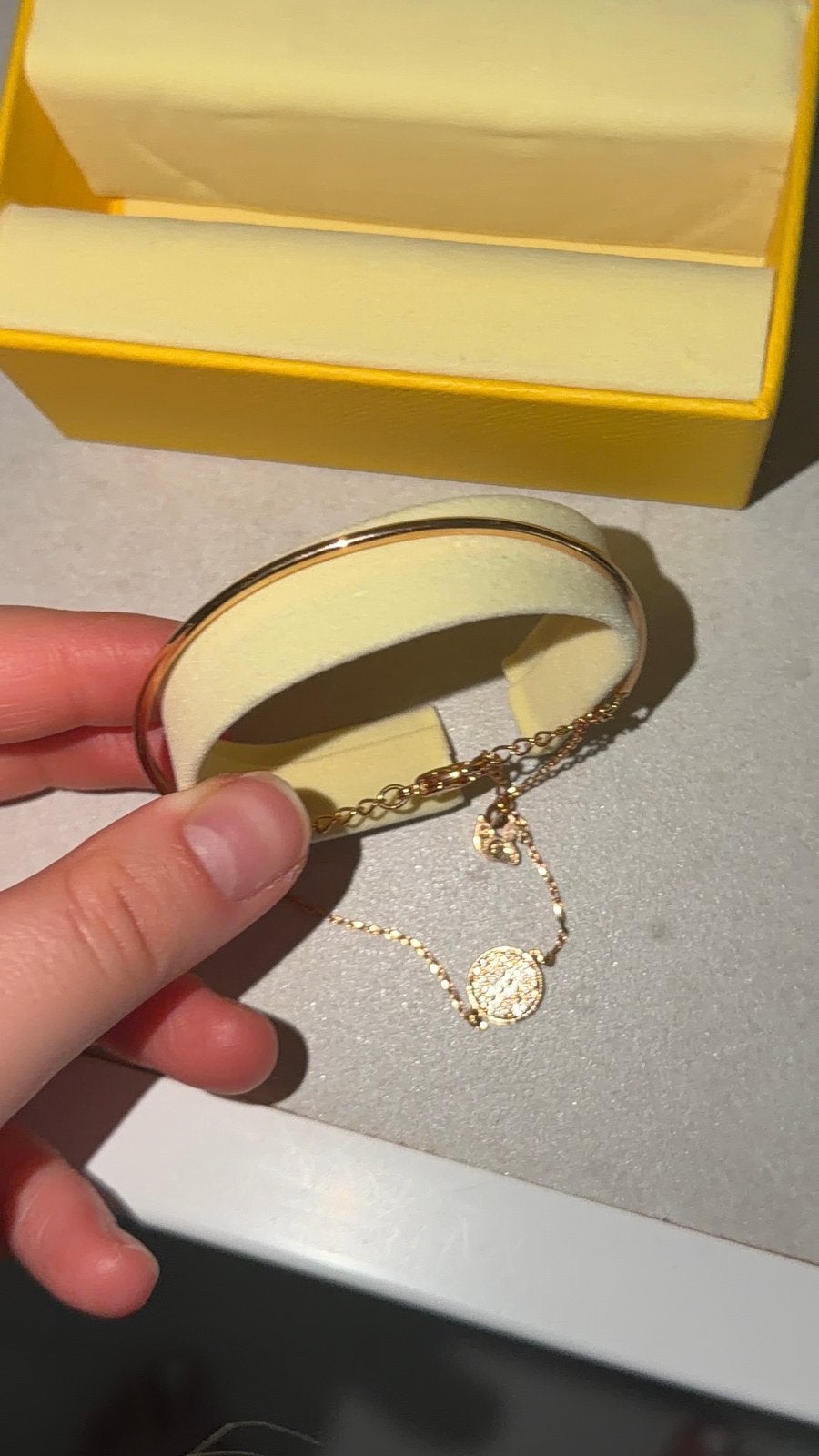 Bracelet Swarovski, Envoi, Comme neuf