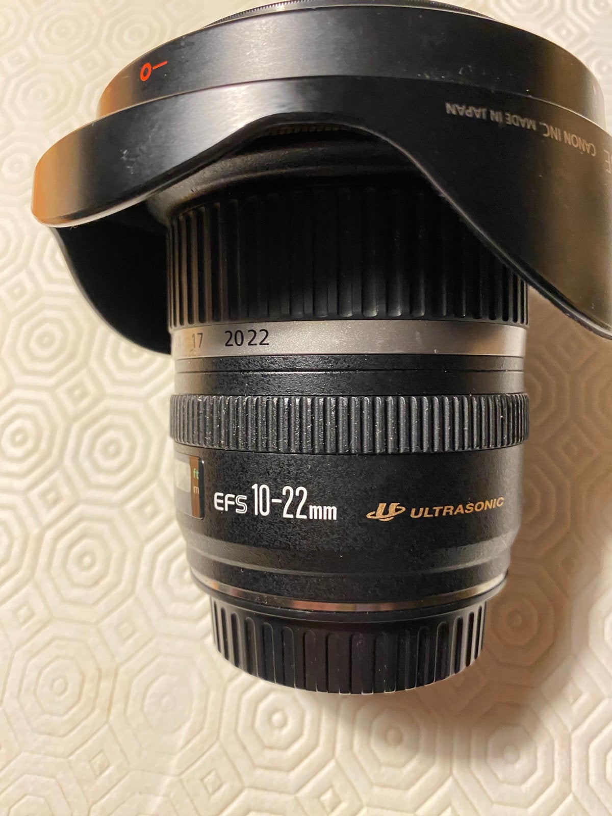 Canon EF -5 10-22, Canon, Zo goed als nieuw, Inclusief filter, 77 mm