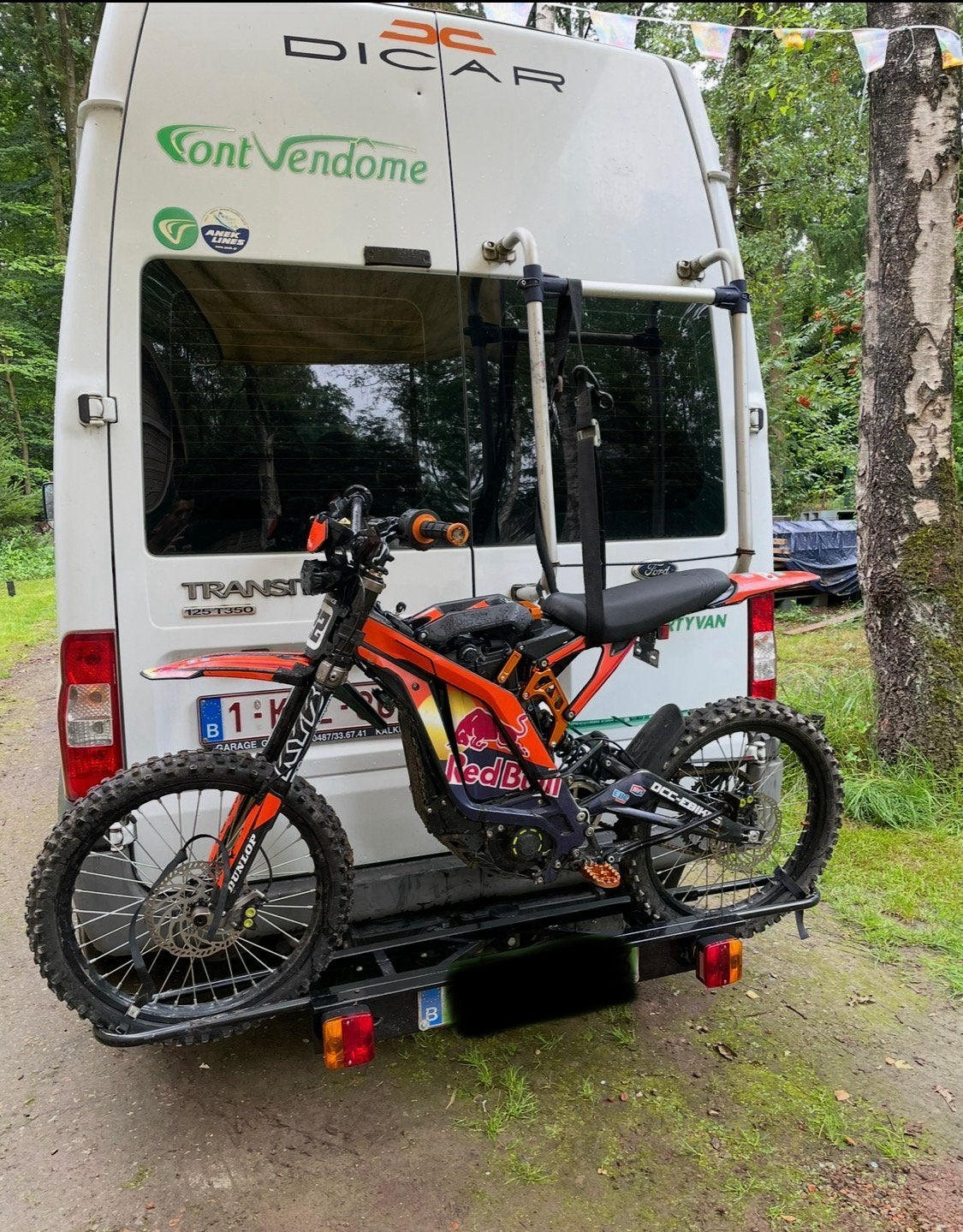Scooter / motor drager op trekhaak, Ophalen, Nieuw