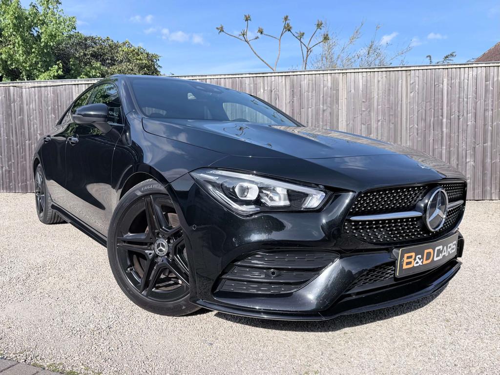 Mercedes-Benz CLA 180 AMG-LINE LEDER/CAM/LED/18″/CRUISE/ZE, Gebruikt, Euro 6, 4 cilinders, 136 pk