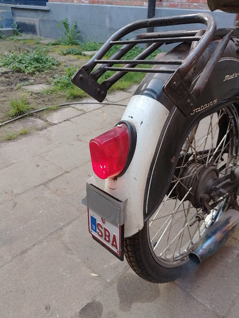 Batavus Mot 'o mat oldtimer bromfiets Bilonet, Ophalen, Batavus, 0 versnellingen, 49 cc