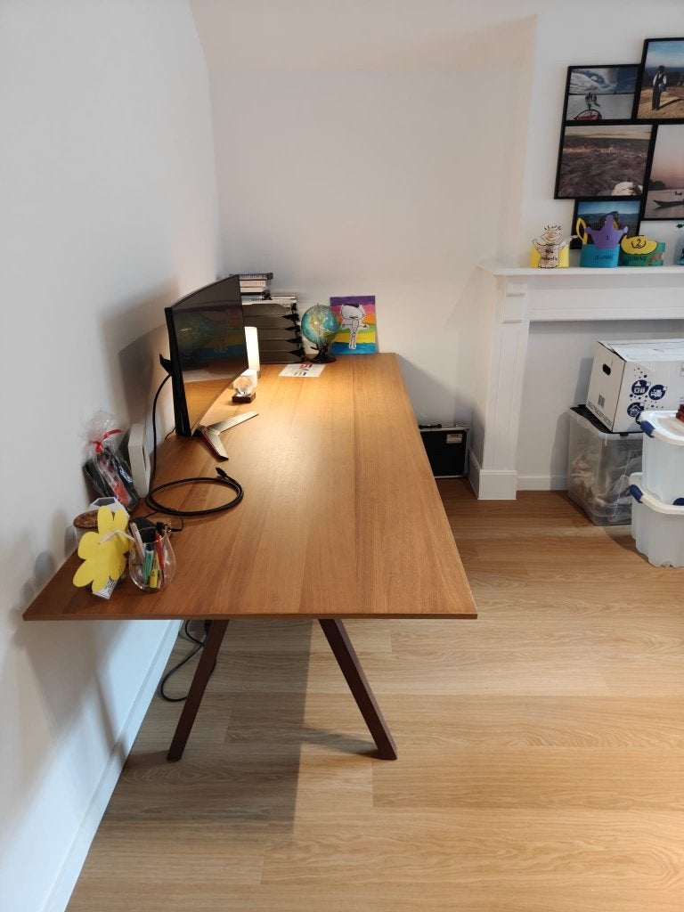 Prachtige design eettafel 240 x 90 cm, Ophalen