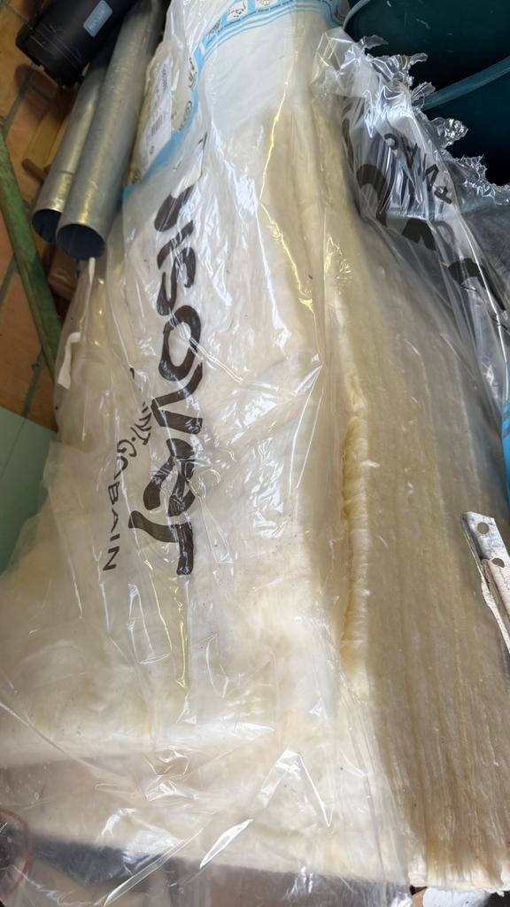 Overschot: 9 platen Isover Sonepanel 36 (7,3 m²), Ophalen, Zo goed als nieuw, Glaswol