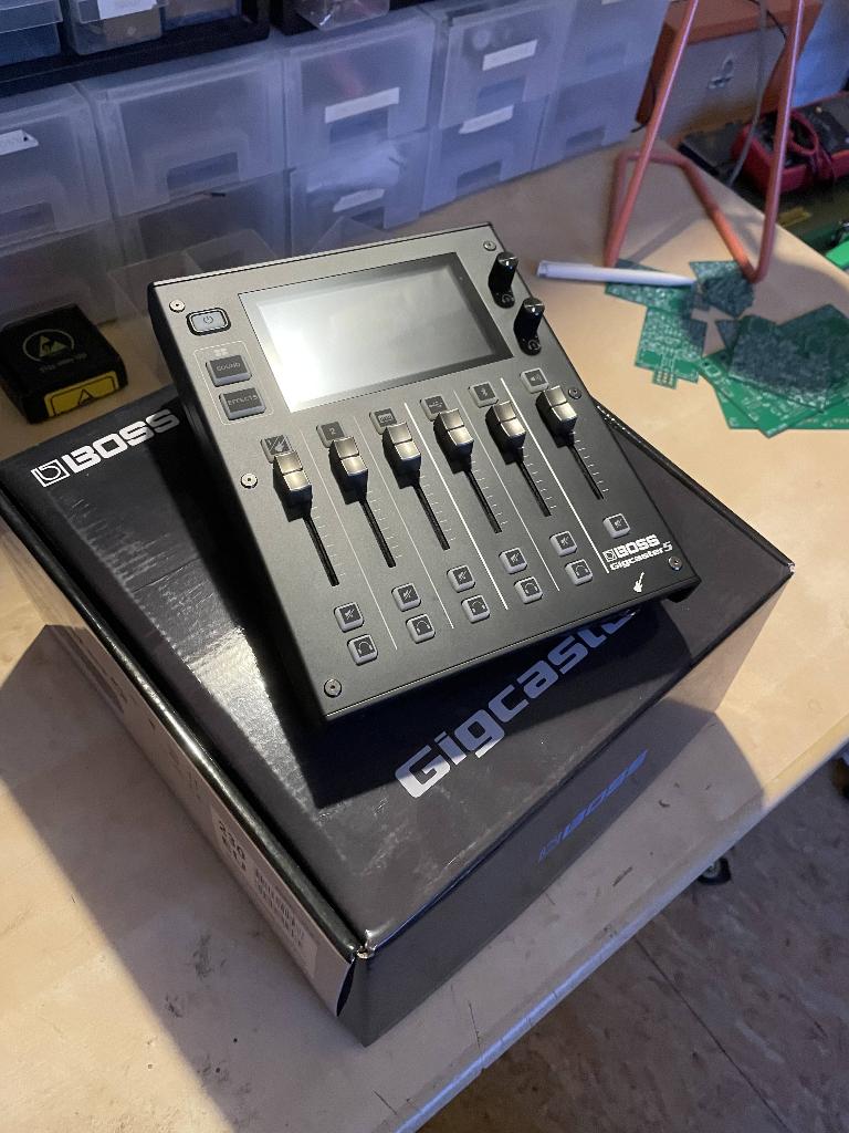 Boss Gigcaster 5, Muziek en Instrumenten, Effecten, Ophalen of Verzenden, Gebruikt, Multi-effect