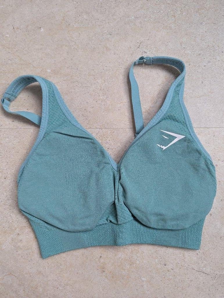Gymshark-bh, Kleding | Dames, Sportkleding, Verzenden, Maat 36 (S), Groen, Gymshark