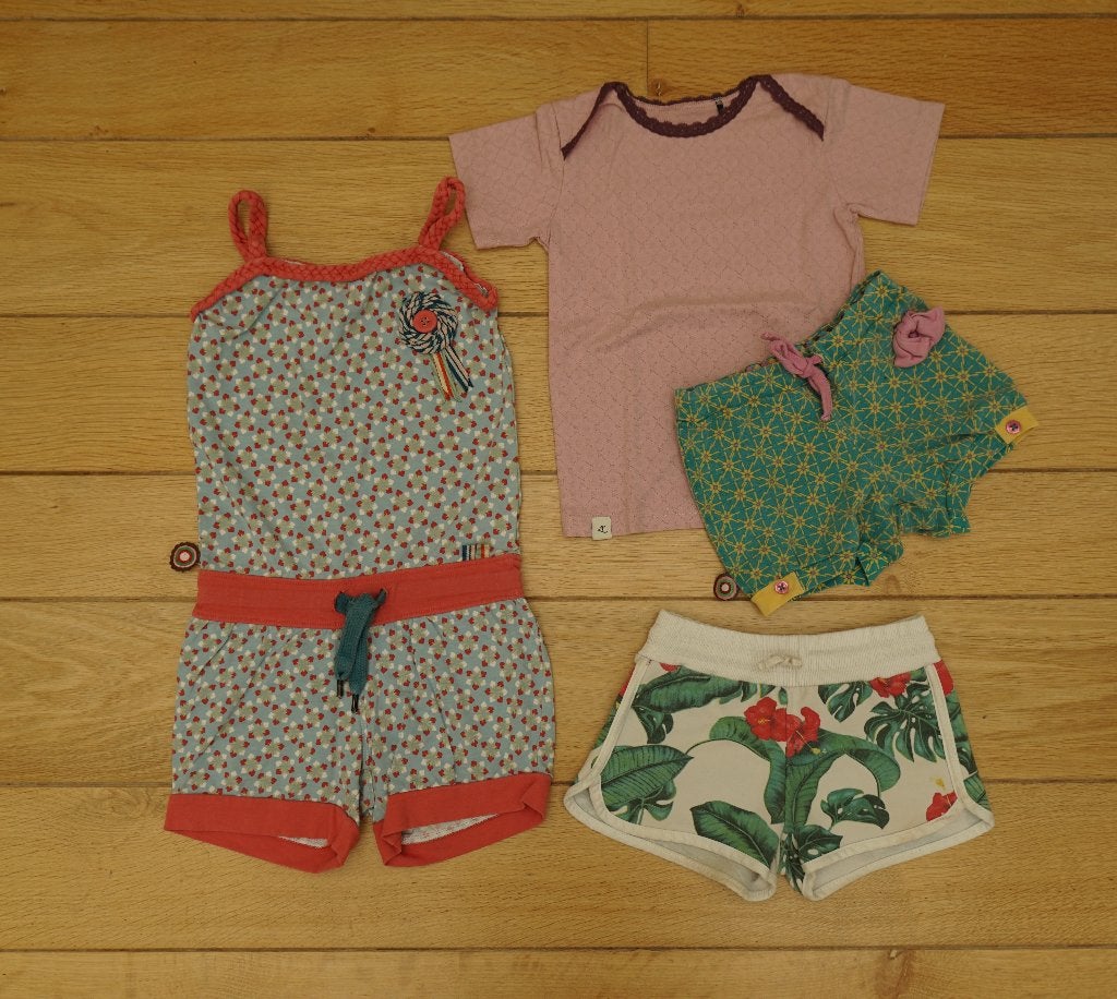 zomer pakket, 5 jaar, Kinderen en Baby's, Broek, Gebruikt, Meisje, Ophalen of Verzenden