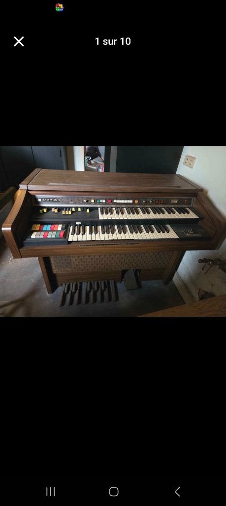 HAMMOND 8000, Enlèvement, Comme neuf, 2 claviers, Orgue