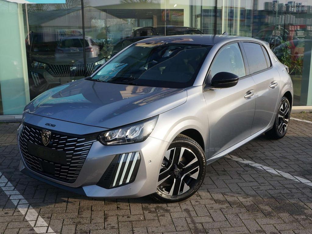 Peugeot 208 208 1.2i Hybrid Allure e-DCS Grijs of zwart, Auto's, Peugeot, 4 deurs, Stof, Gebruikt, 1199 cc