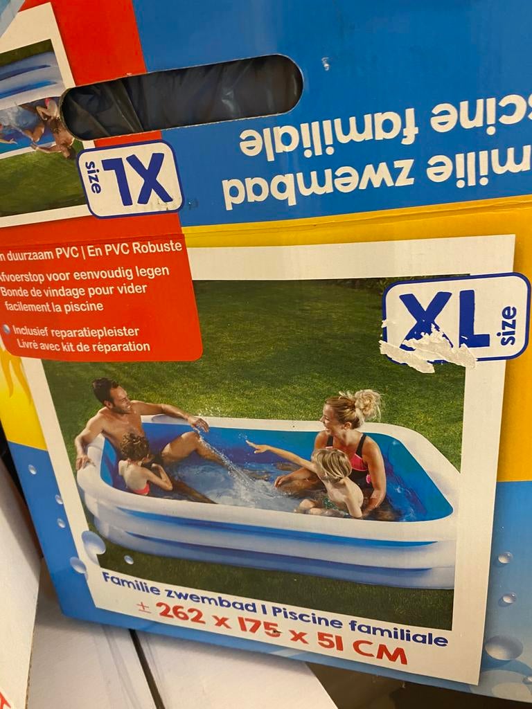 Opblaaszwembad XL, Ophalen, Gebruikt, Opblaaszwembad