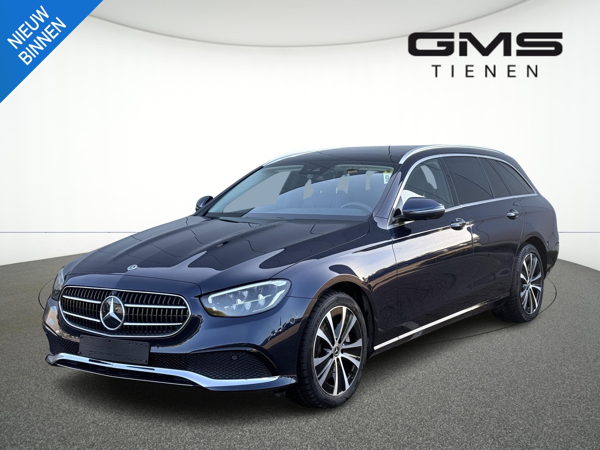 Mercedes-Benz E-Klasse Break E 300 de 4MATIC Exclusive Line, Auto's, Automaat, Gebruikt, Blauw, Plug-in hybride