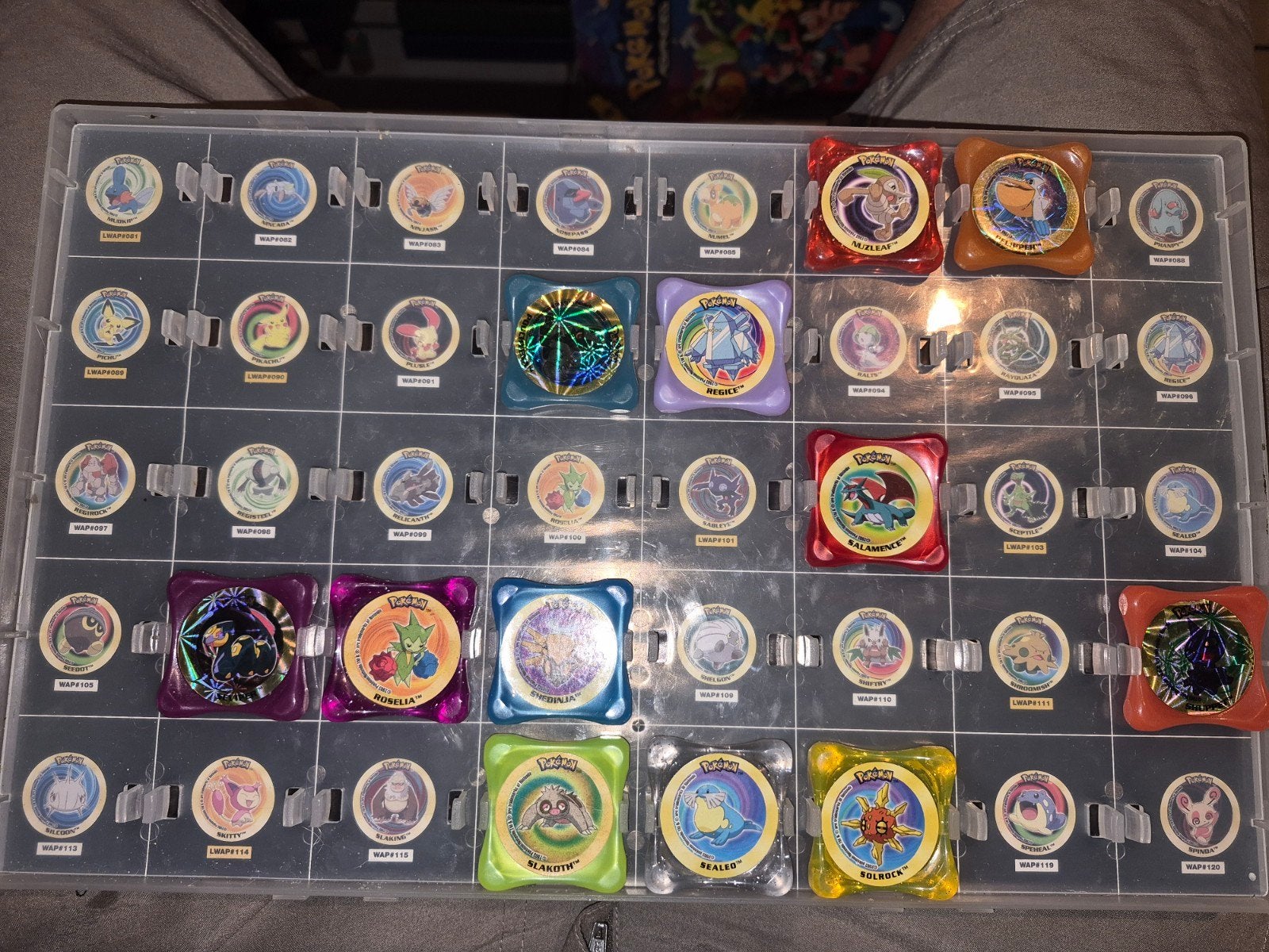 Pokémon Advanced Waps van Panini uit 2003, Verzamelen, Ophalen