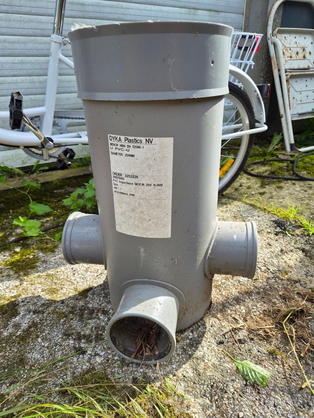 DYKA PVC Inspectieput Ø250 mm – Nieuw, Enlèvement ou Envoi