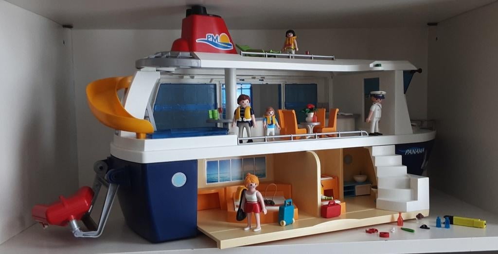 Grand bateau de luxe PlayMobil, Enfants & Bébés, Jouets | Playmobil, Enlèvement ou Envoi, Comme neuf, Ensemble complet
