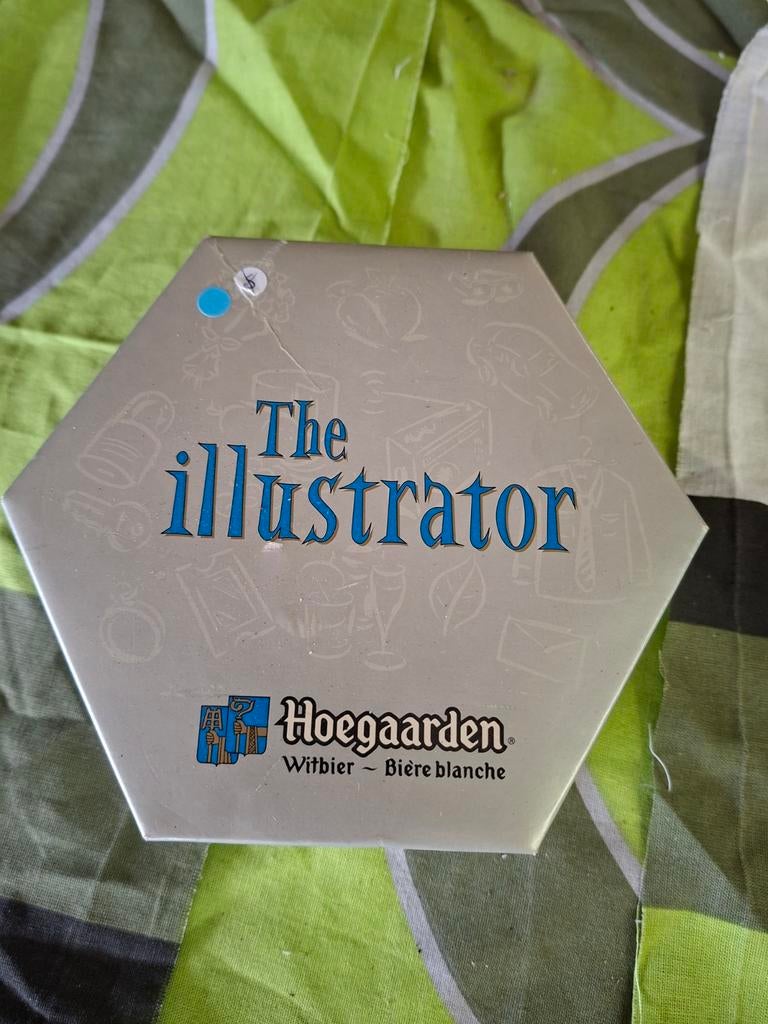 Hoegaarden spel The Illustrator, Ophalen