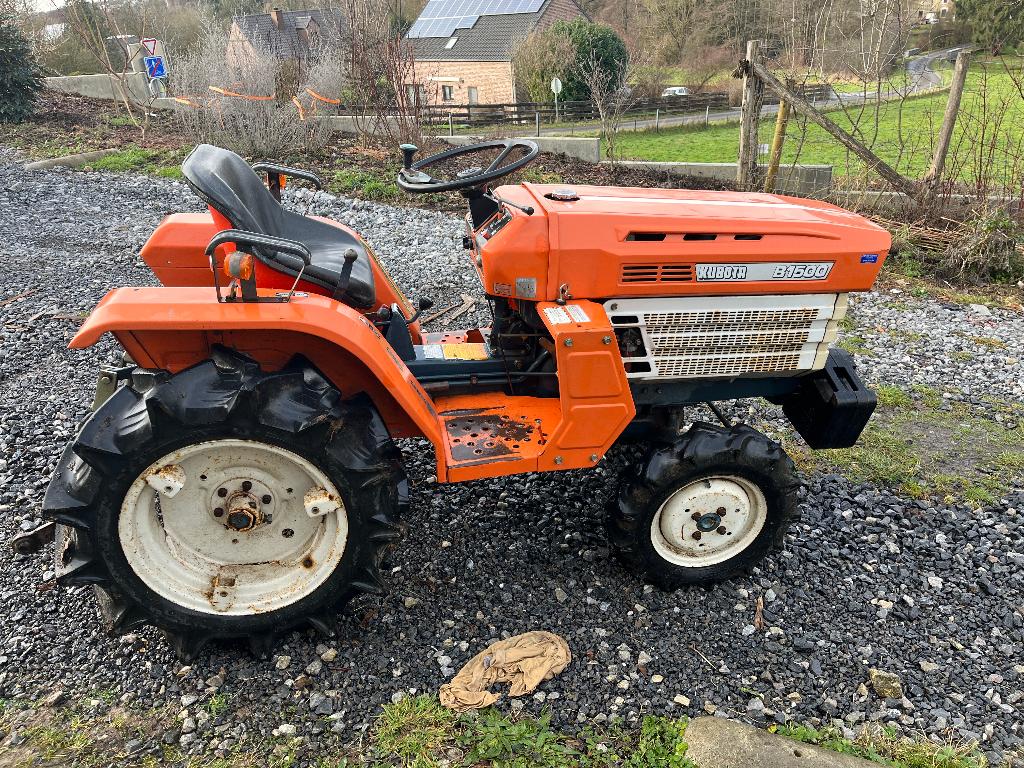Tracteur Kubota B1500, Articles professionnels, Autres marques, Jusqu'à 2500, Jusqu'à 80 ch, Enlèvement