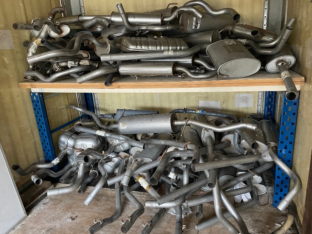 Silencieux d'échappement, Enlèvement, Neuf, Pièces Oldtimer ou Ancêtre