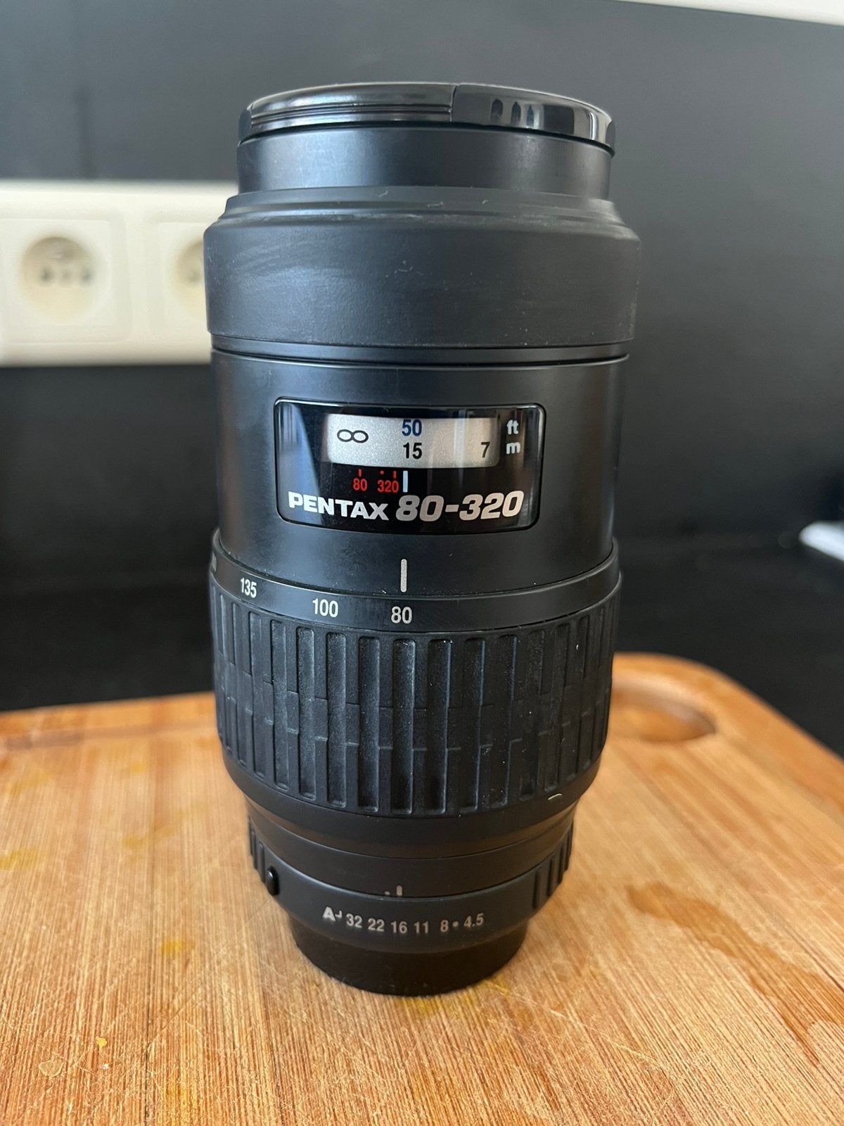 Pentax zoom lens 80-320mm, Ophalen, Zo goed als nieuw, Pentax, Zoom