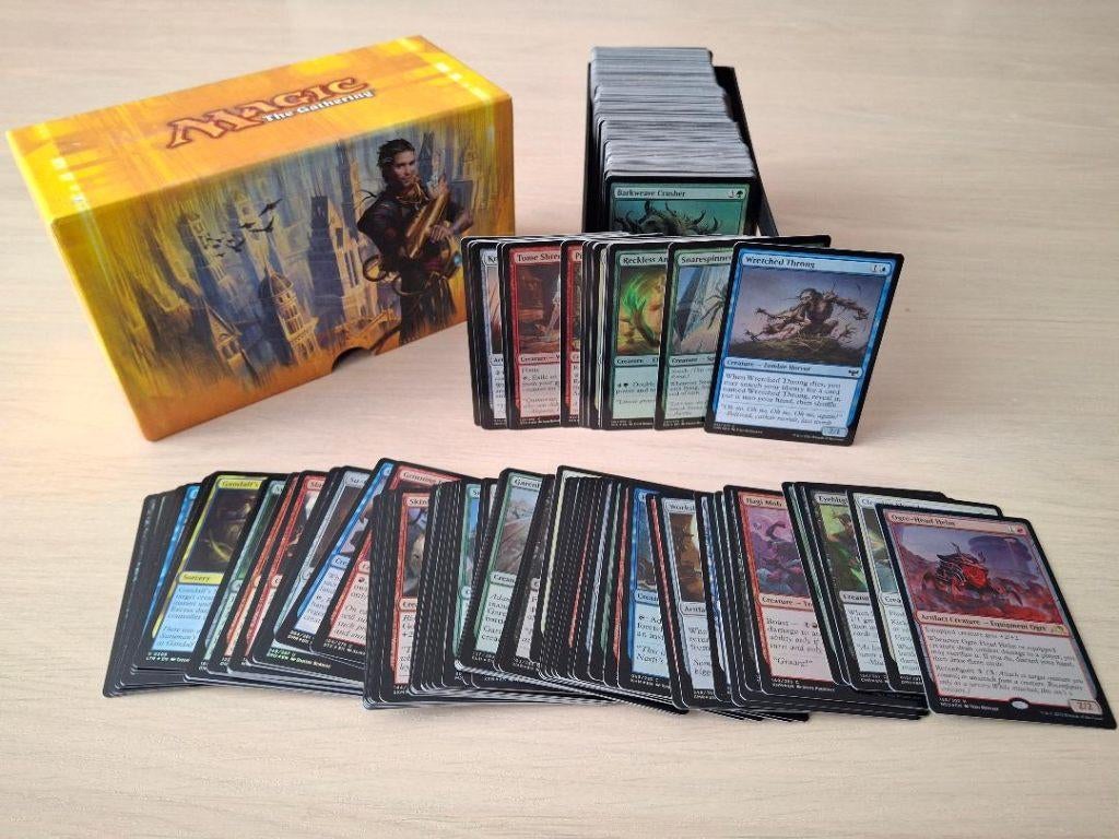 ** MTG Bundle Box 500 cards (R, U, C, Foils) !!, Envoi, Utilisé, Cartes en vrac, Foil