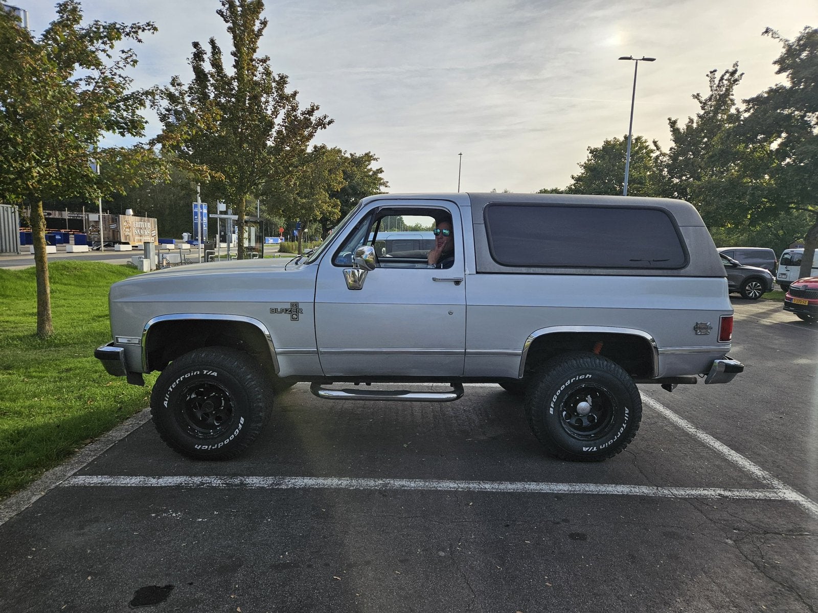 Chevrolet K5 Blazer V8 1985, Autos, Argent ou Gris, Achat, 5700 cm³, Automatique