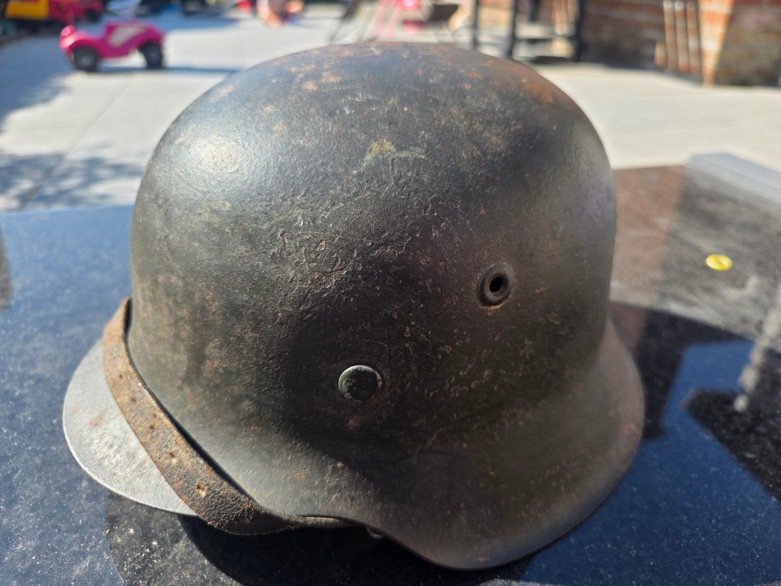 Duitse Helm M42 WW2 Militaria, Enlèvement