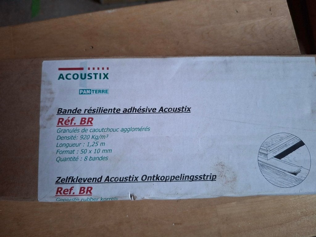 acoustix isolatiestrip, Ophalen, Nieuw