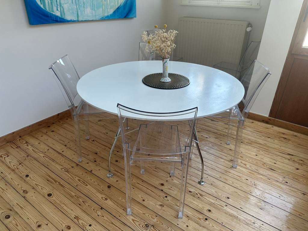 6 design stoelen La Marie Kartell Philippe Starck, Ophalen, Zo goed als nieuw, Nineties