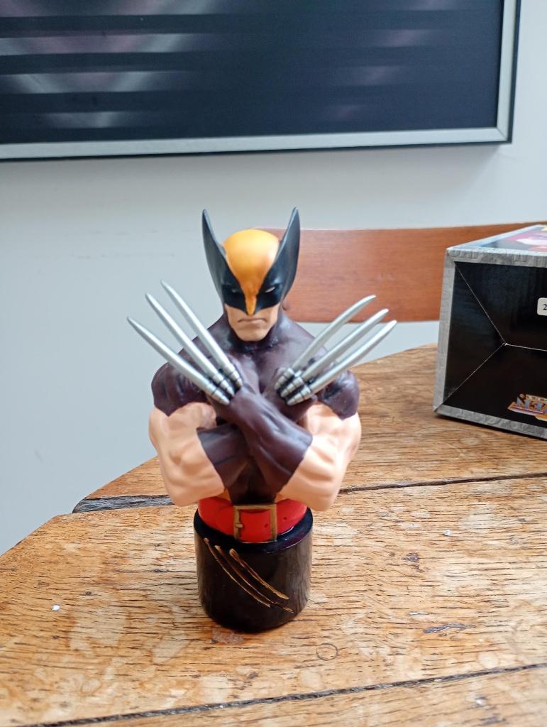 Bowen Designs Wolverine Mini Bust 4339/9000 Year 2000 X-Men, Ophalen, Zo goed als nieuw, Overige typen