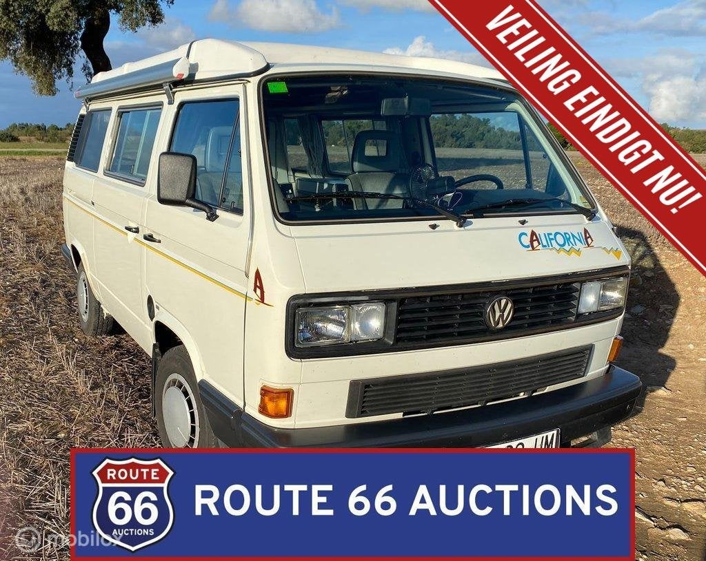 Volkswagen T3 California | 1990 | Route 66 Auctions, Achat, Entreprise, Autre carrosserie, Essence