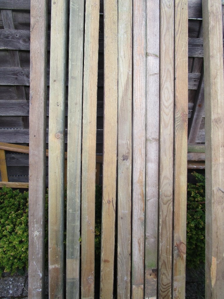 18 balken voor buitenafspanning, Ophalen, Minder dan 180 cm, Balken