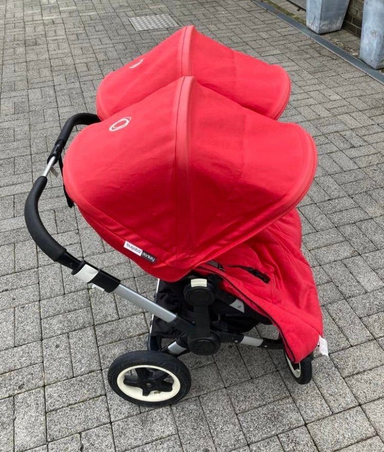 Bugaboo donkey twin, Ophalen, Gebruikt, Kinderwagen, Bugaboo