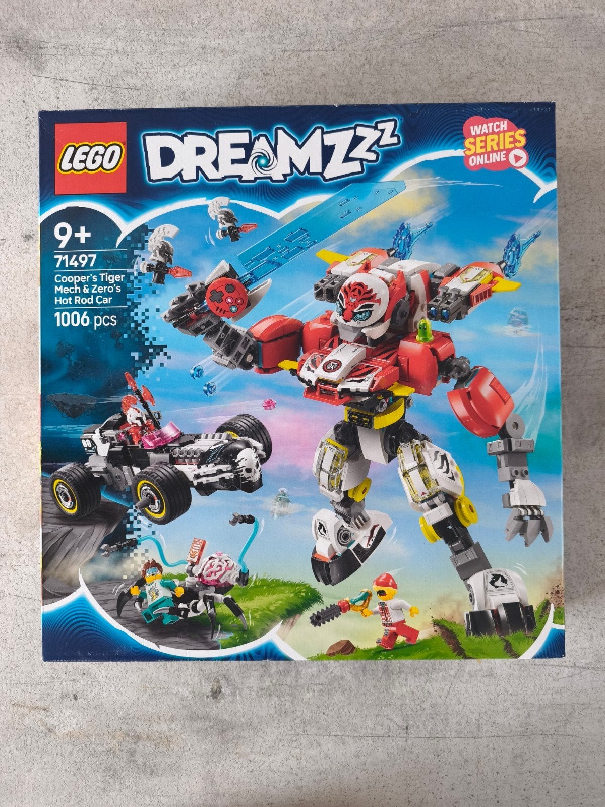 Lego Dreamzzz 71497 : Robot-tigre de Cooper & bolide de Zero, Enlèvement ou Envoi, Lego