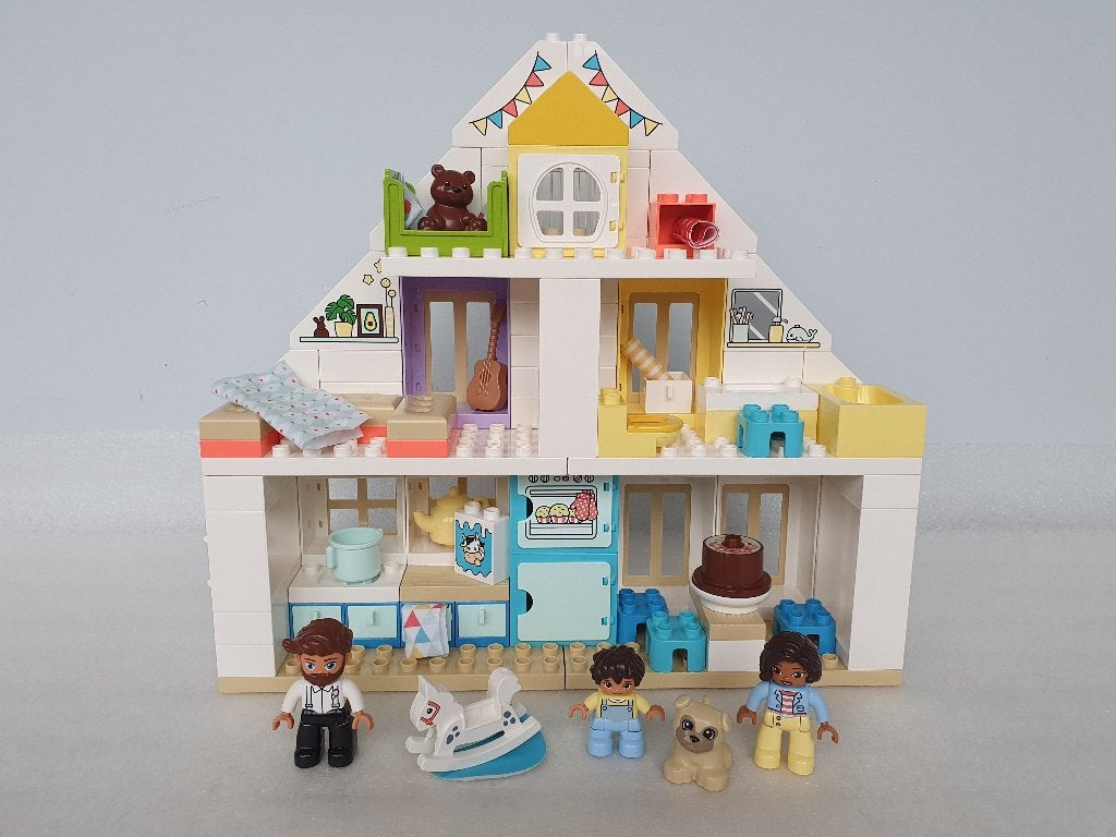 Lego Duplo 10929: Modulair Speelhuis, Kinderen en Baby's, Gebruikt, Ophalen of Verzenden, Compleet, Duplo
