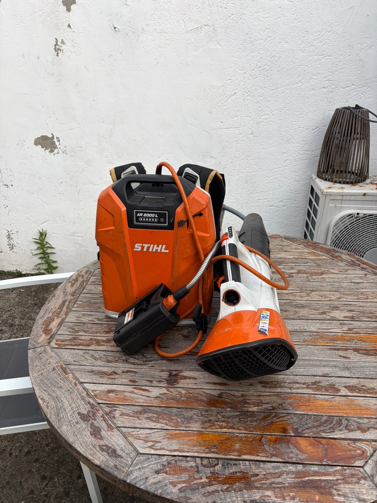 Stihl bladblazer, Ophalen, Zo goed als nieuw