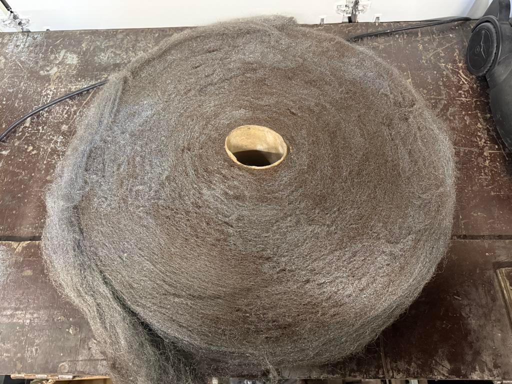 Grote rol staalwol, Doe-het-zelf en Bouw, Gereedschap | Schuurmachines, Ophalen, Gebruikt, Overige typen
