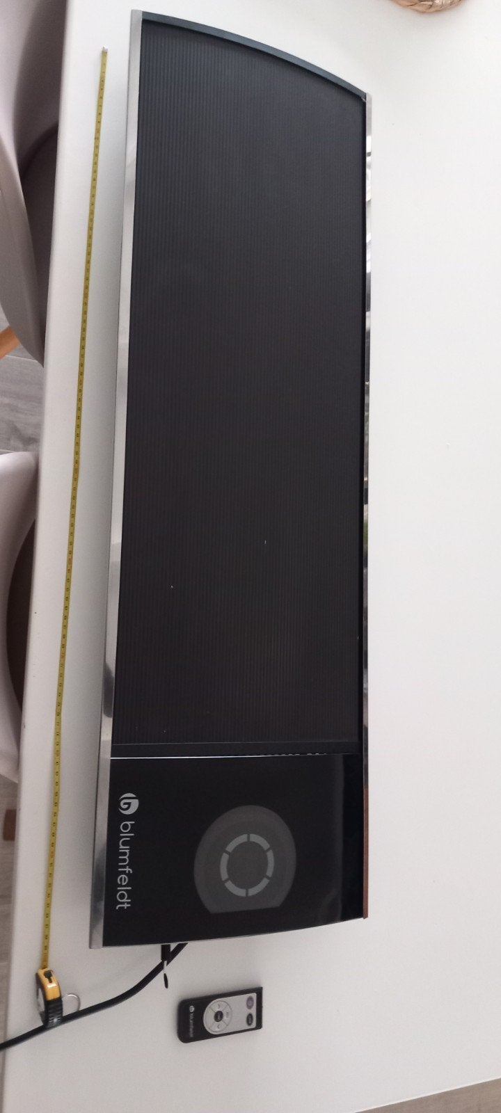 Blumfeldt / Electronic Star - infrarood verwarmer, Doe-het-zelf en Bouw, Ophalen, 30 tot 80 cm, Overige typen, Zo goed als nieuw