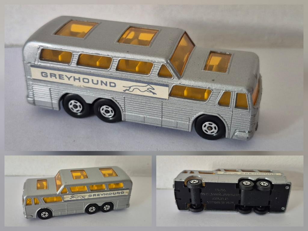 Matchbox 66-A 1970 Greyhound Coach, Enlèvement ou Envoi, Comme neuf, Bus ou Camion