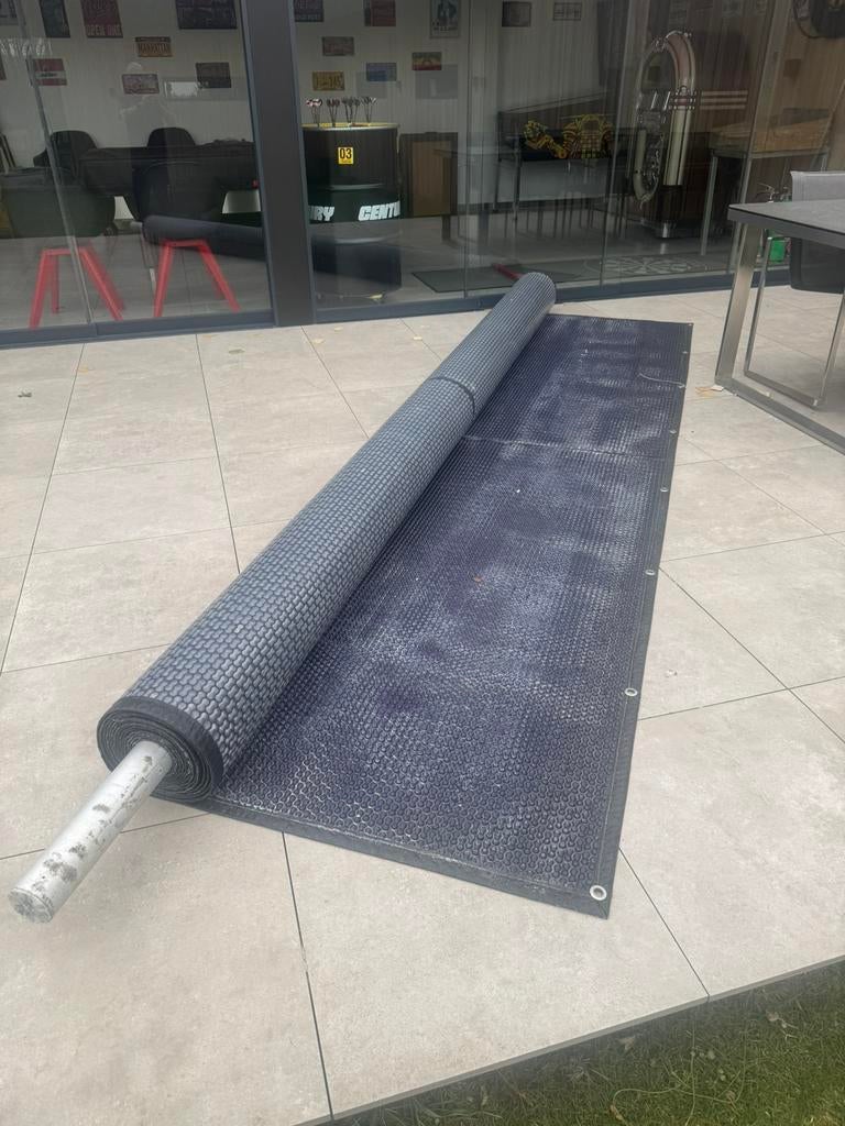 bâche, Enlèvement, Utilisé, Couverture de piscine