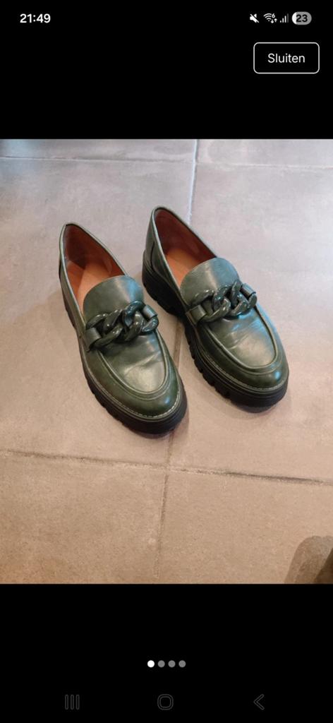 Mocassins Catwalk taille 41, Enlèvement ou Envoi, Comme neuf, Vert, Catwalk
