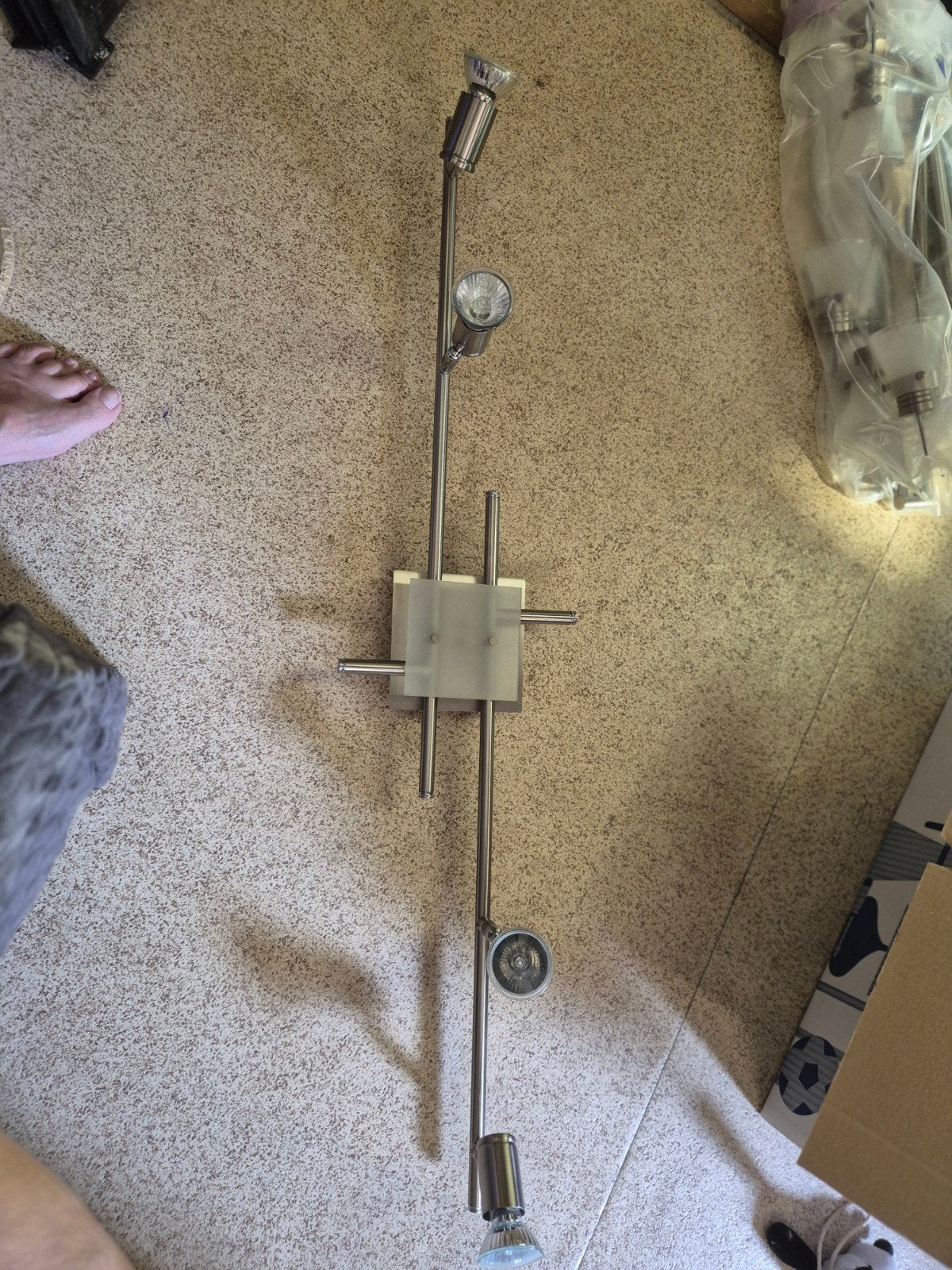 plafon lamp, Enlèvement, Gris, Utilisé, Plafonnier