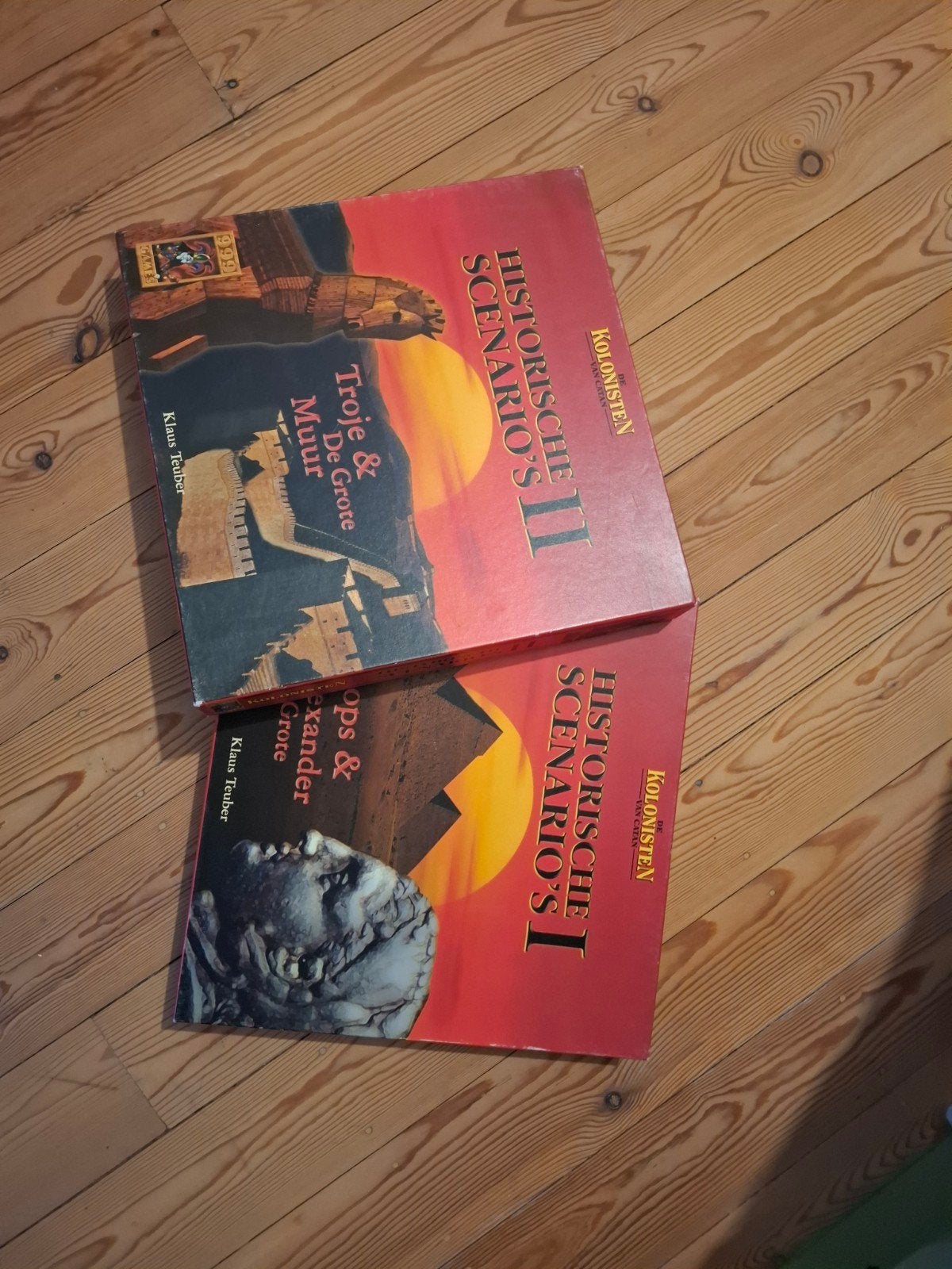 Kolonisten van Catan - Historische Scenarios I en II, Trois ou quatre joueurs, Enlèvement ou Envoi, Utilisé, 999 games
