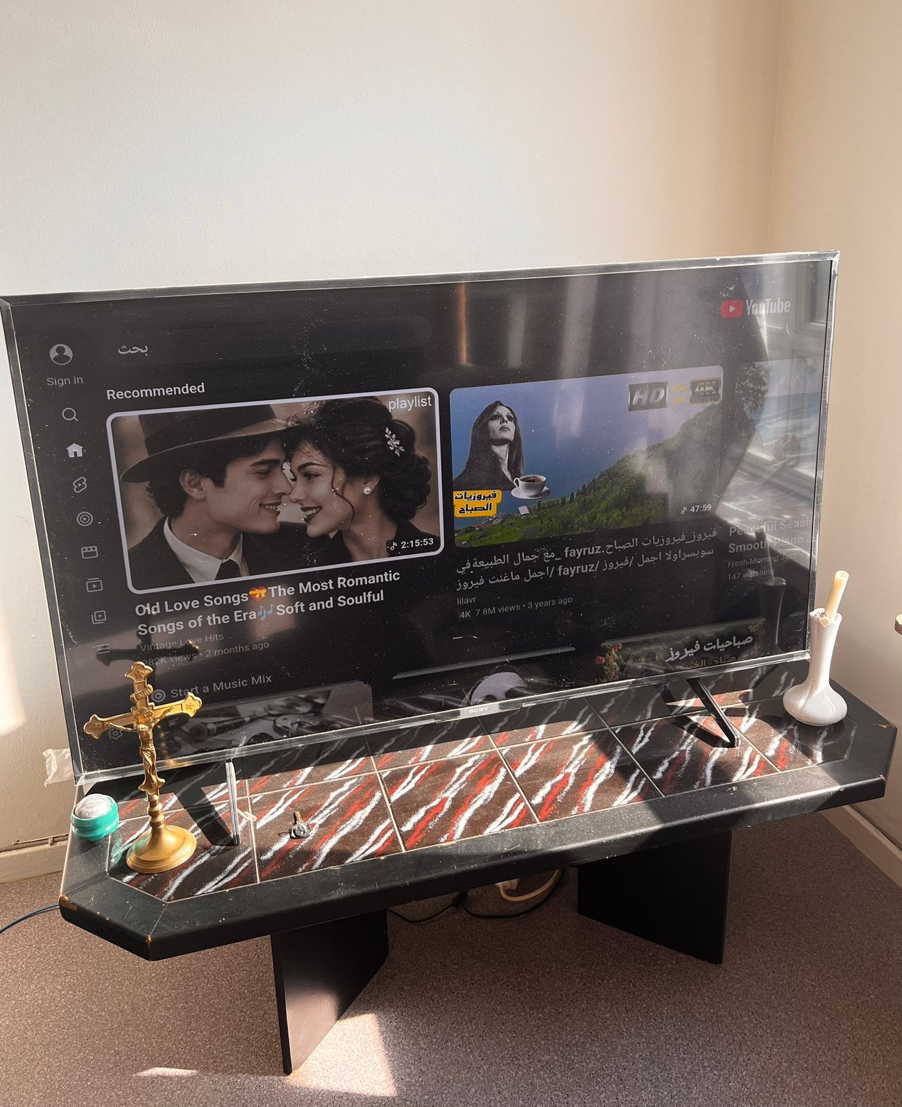 Sony TV 4k te koop wegens verhuizing, Ophalen, Zo goed als nieuw, Tv