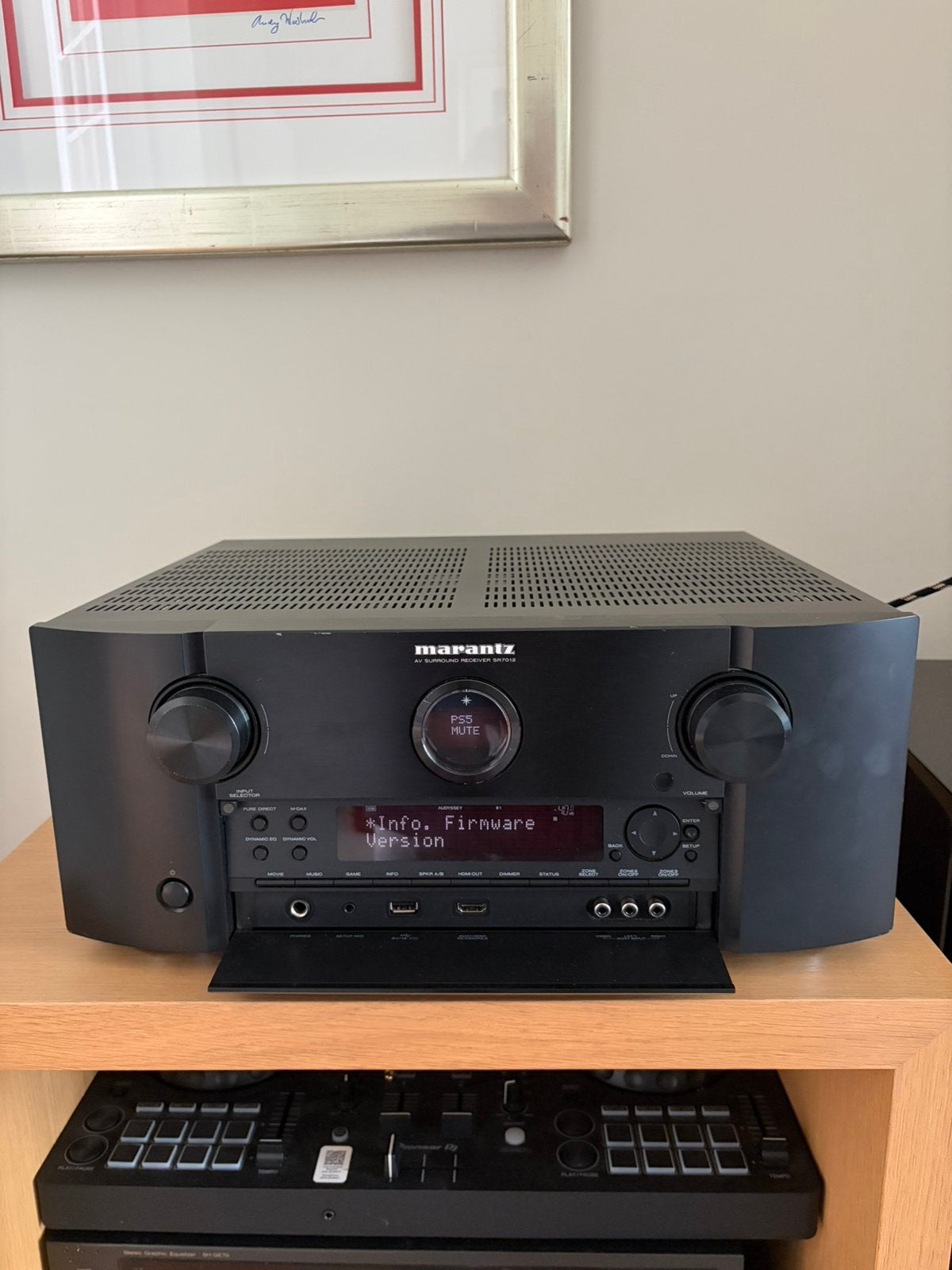 Marantz SR 7012 - amplificateur home cinema, TV, Hi-fi & Vidéo, Amplificateurs & Ampli-syntoniseurs, Enlèvement, Comme neuf, Stéréo