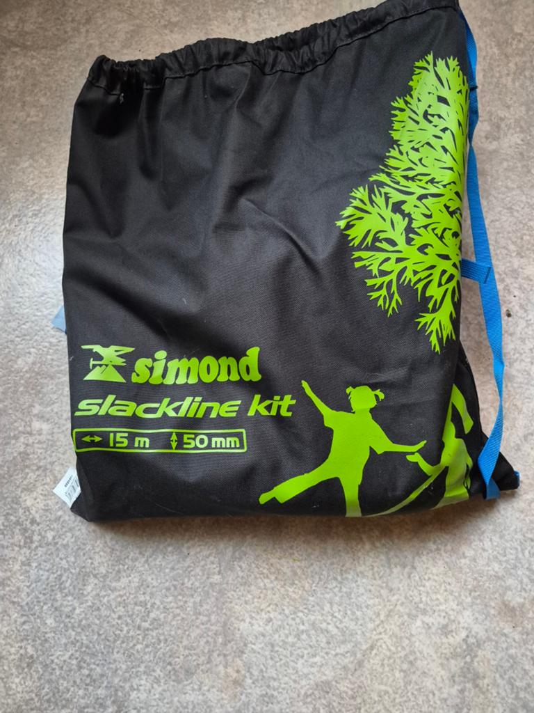 Simond slackline kit 15m, Sport en Fitness, Overige Sport en Fitness, Ophalen