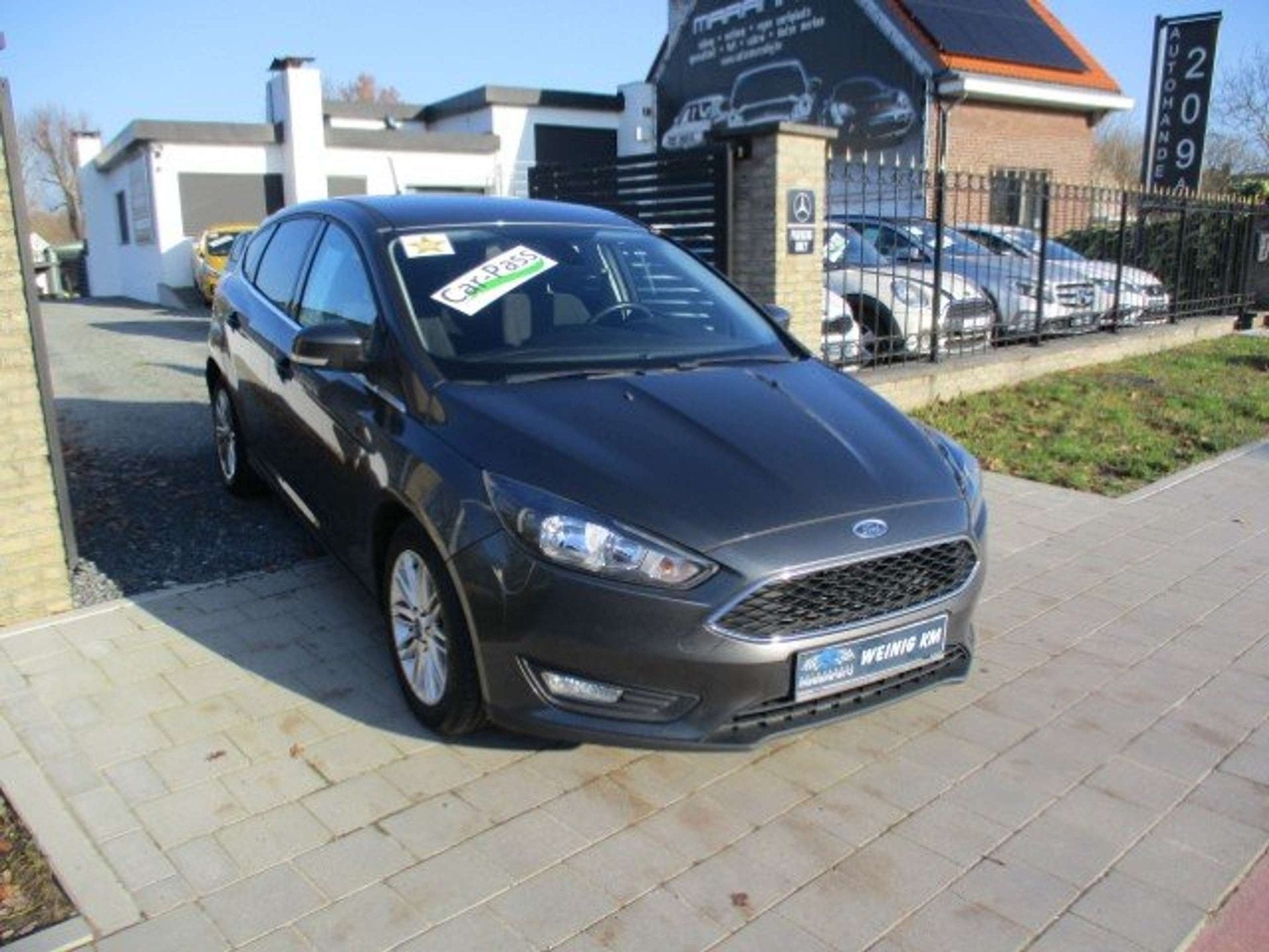 Ford Focus 1.0I EcoBoost Titanium Business AIRCO ALU NAVI PD, Auto's, Focus, Dealer onderhouden, Stof, Gebruikt