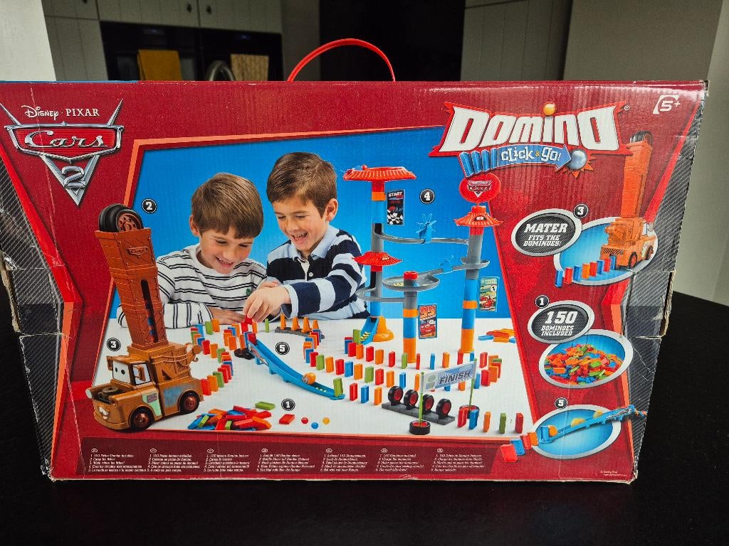 Cars domino, Ophalen, Zo goed als nieuw