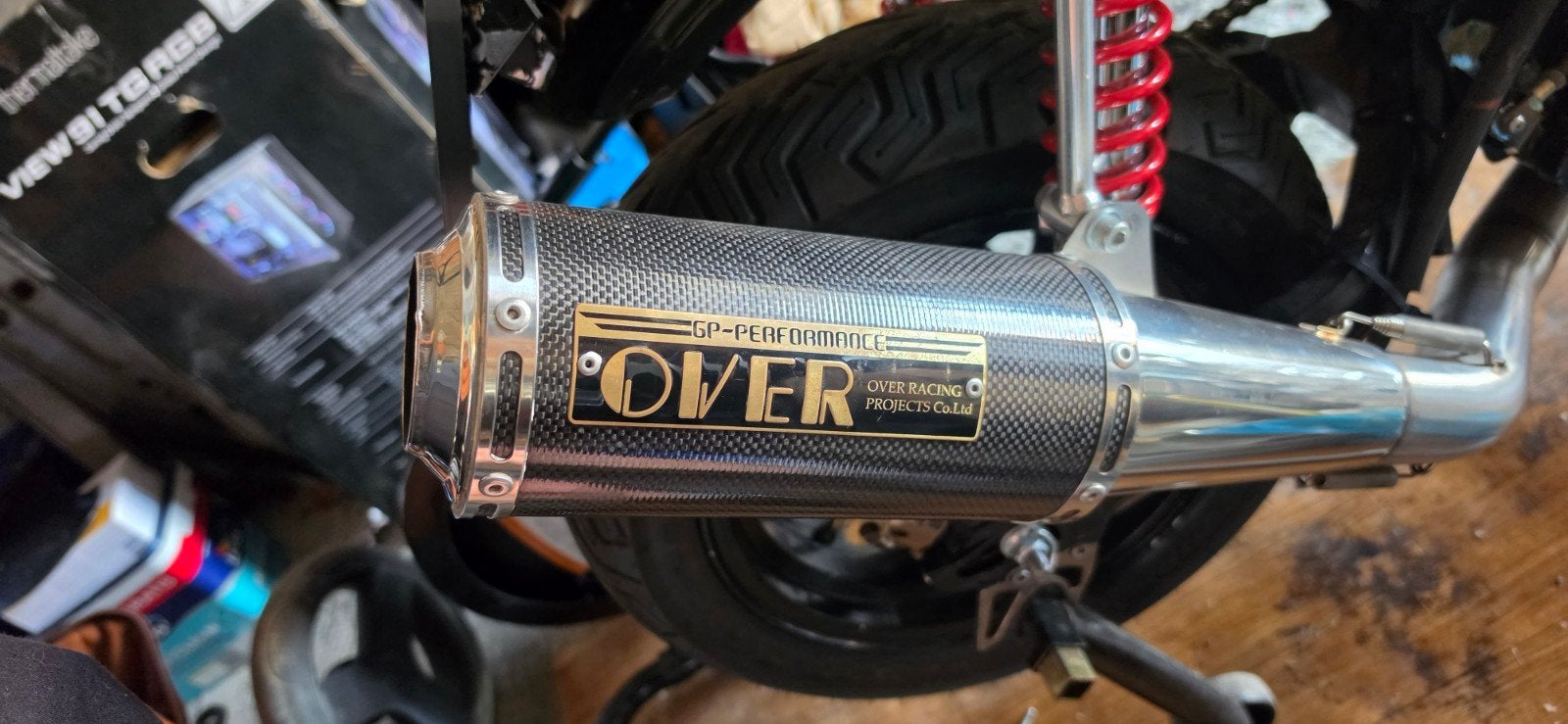 Over Aap GP PERFORMANCE XL TYPE S, Ophalen