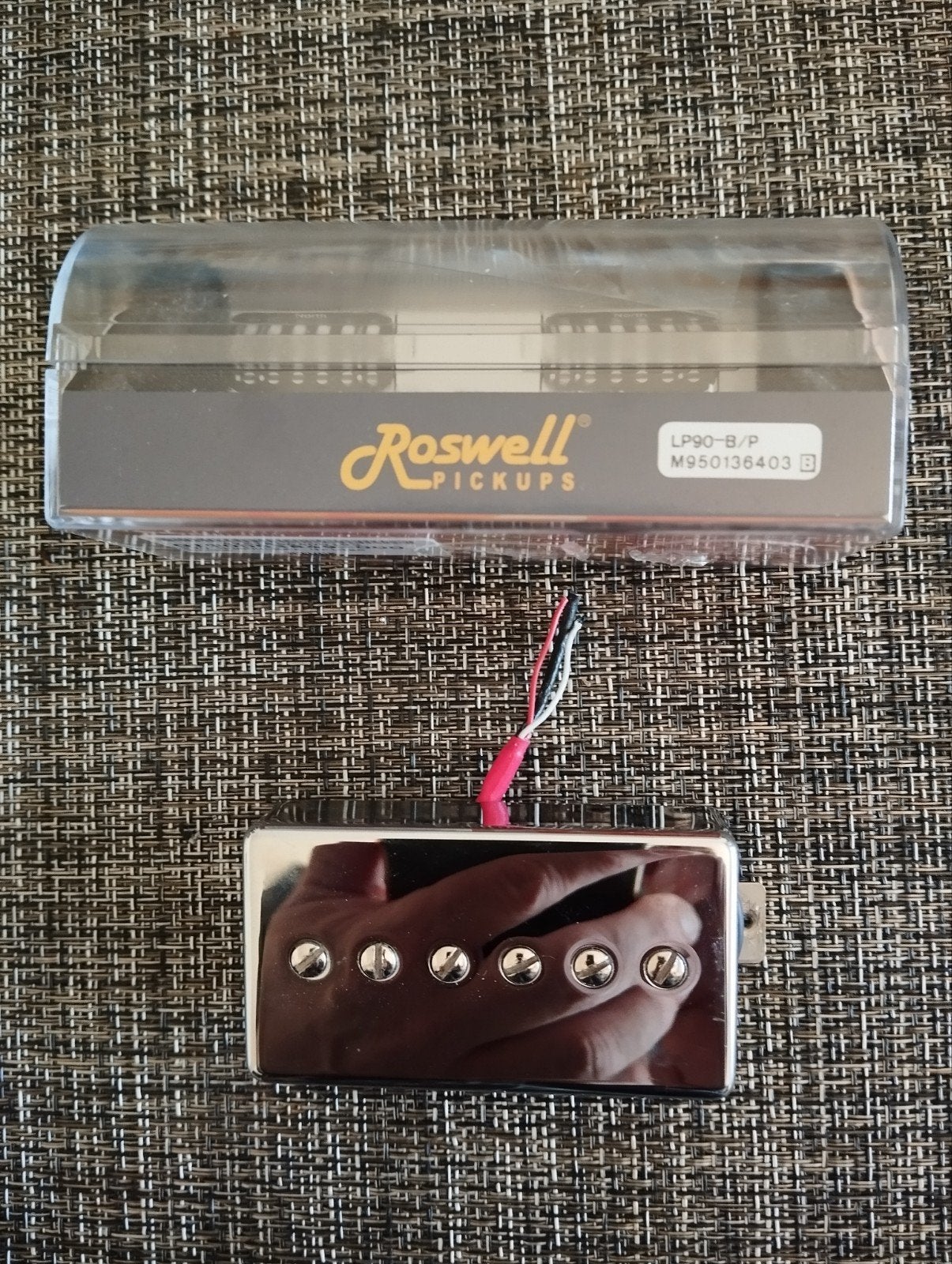 Roswell P90 chrome, Muziek en Instrumenten, Instrumenten | Onderdelen, Ophalen of Verzenden, Zo goed als nieuw, Elektrische gitaar
