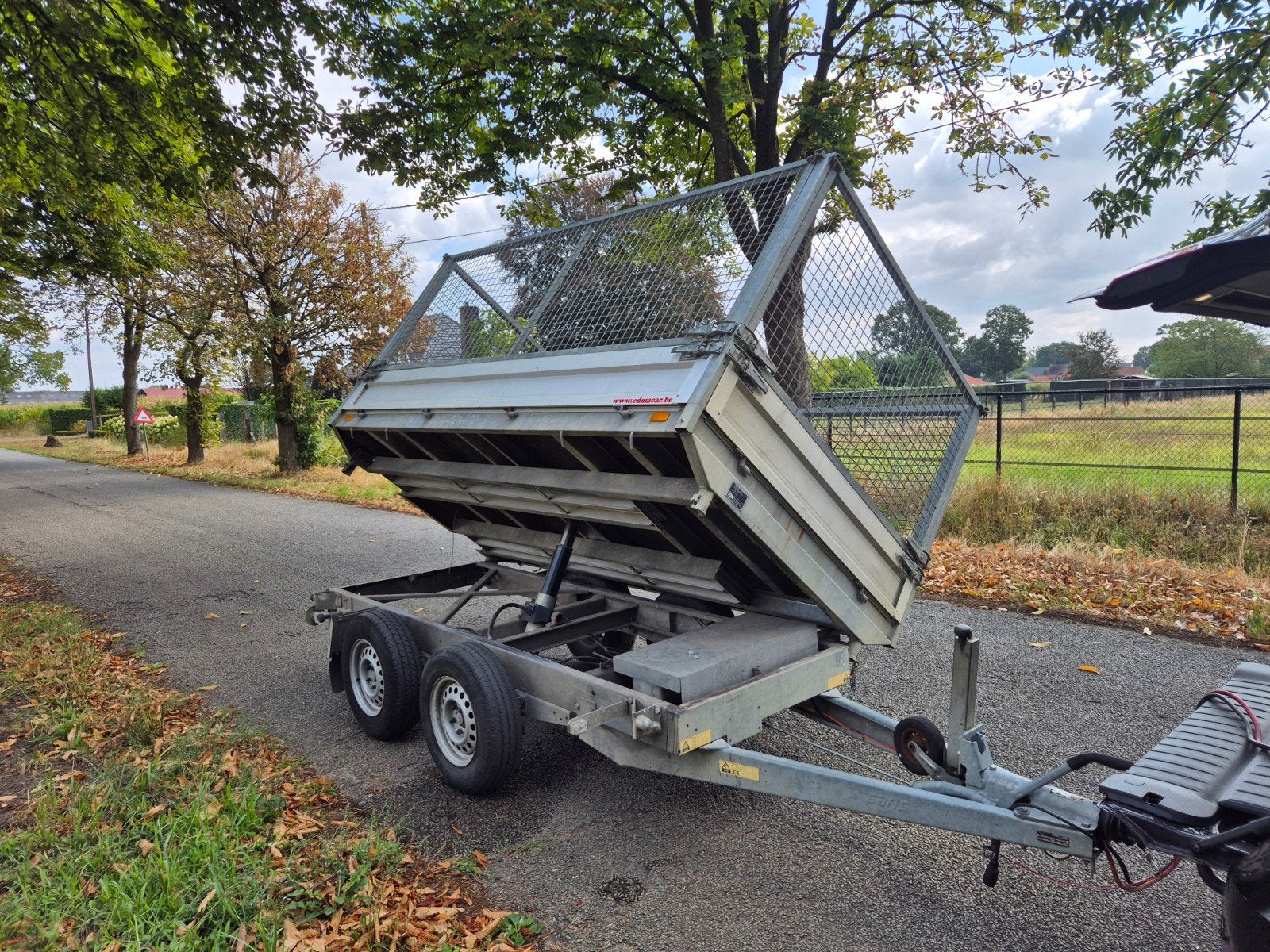 Saris elektrische 3 kanten kipper 2700kg, Enlèvement